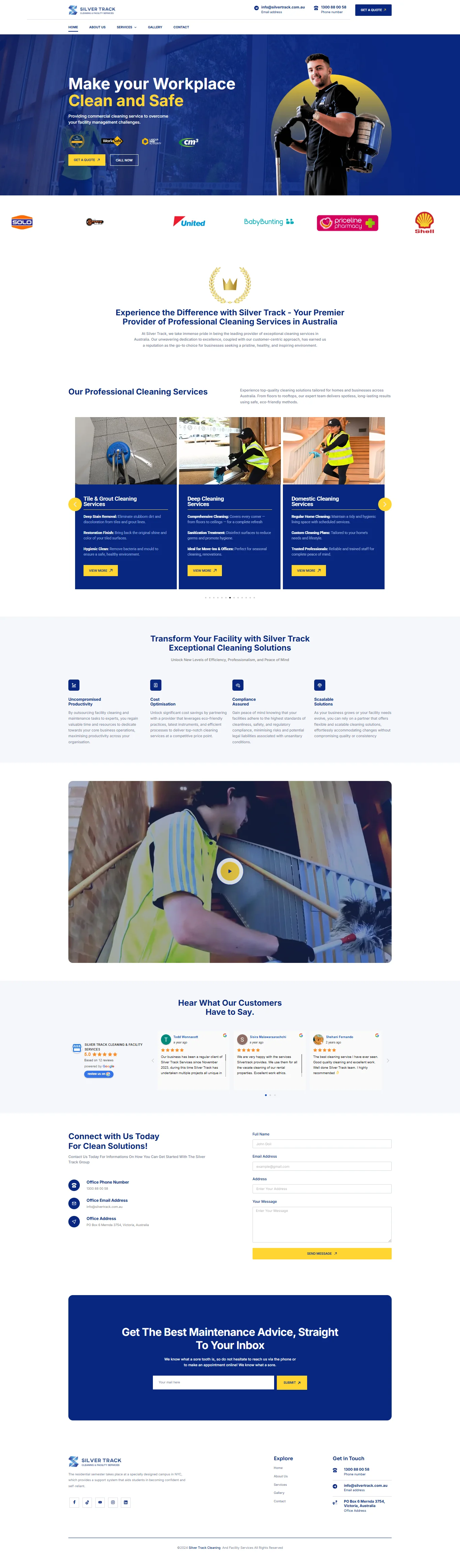 Silver Track UI Design