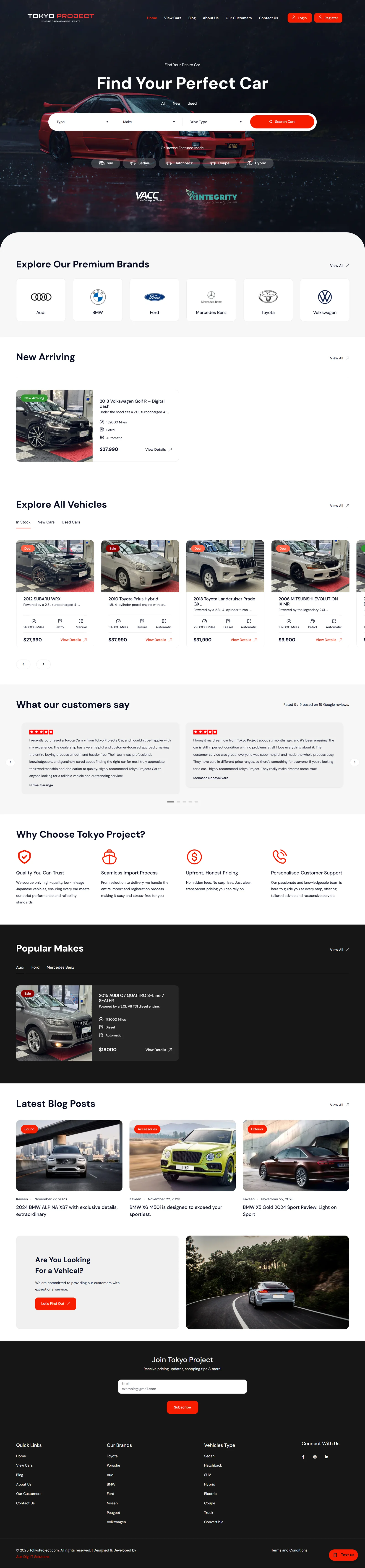 Tokyo Project Ui Design