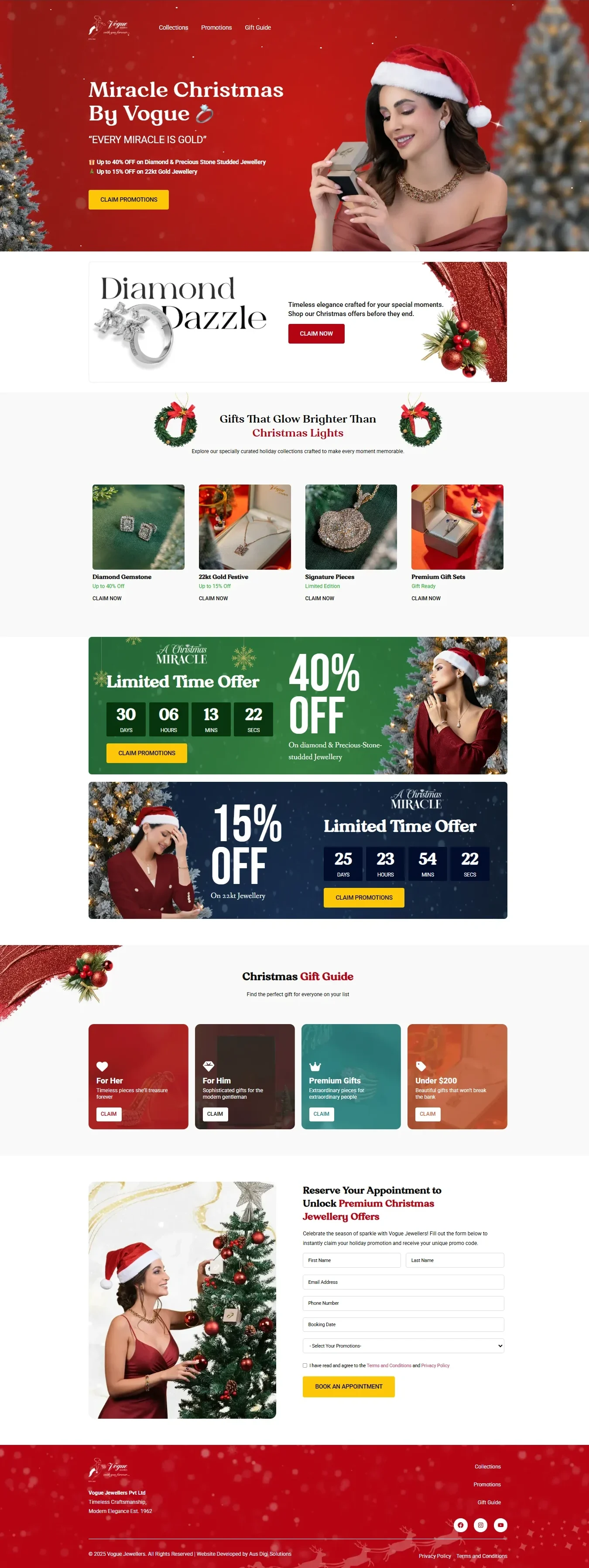 Vogue Jewellers Ui Design
